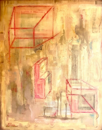 The Camel, the moon, and the eagle by artist Ben Galvan